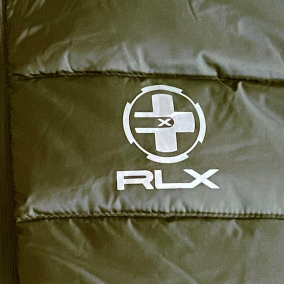 RLX Ralph Lauren New Men's Nylon Loden Green Global Explorer Vest Size Medium - Picture 2 of 15